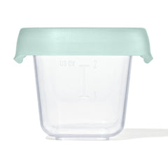 OXO 12 Piece Baby Blocks Food Storage Container Set | Opal