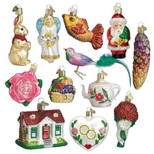 Old World Christmas Bride's Collection 12 Pc Ornament Box Set - Sammi's Attic