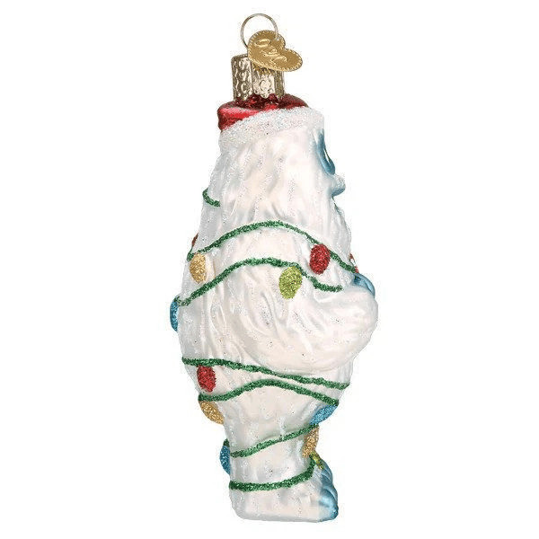 Old World Christmas Bumble 4.5 Inch Glass Holiday Ornament 44203 with Box - Sammi's Attic