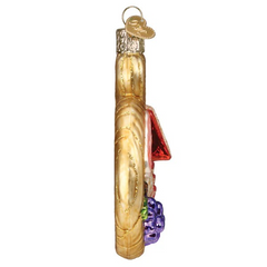 Old World Christmas Charcuterie Board Glass Holiday Ornament