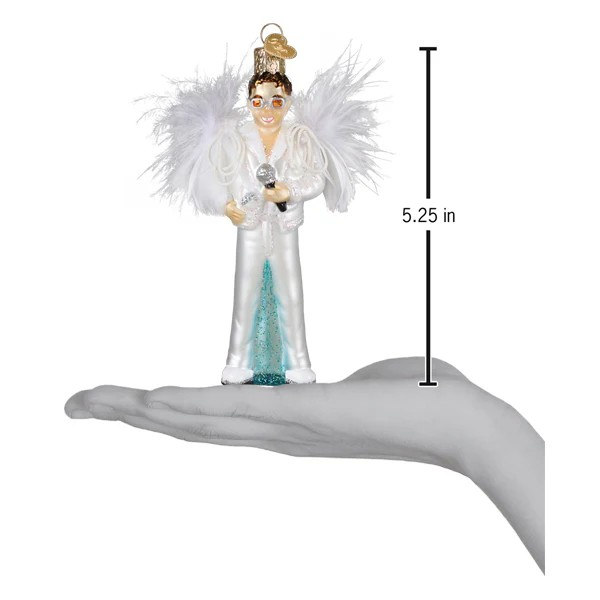 Old World Christmas Elton John Glass Ornament
