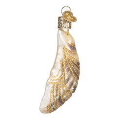 Old World Christmas Oyster with Pearl Glass Holiday Ornament