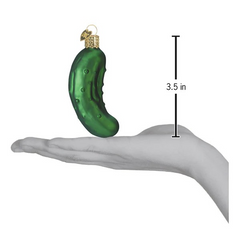 Old World Christmas Pickle Glass Ornament