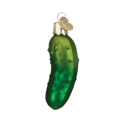 Old World Christmas Sweet Pickle Glass Ornament