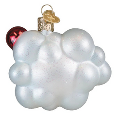 Old World Christmas Winnie And Piglet Together Glass Ornament