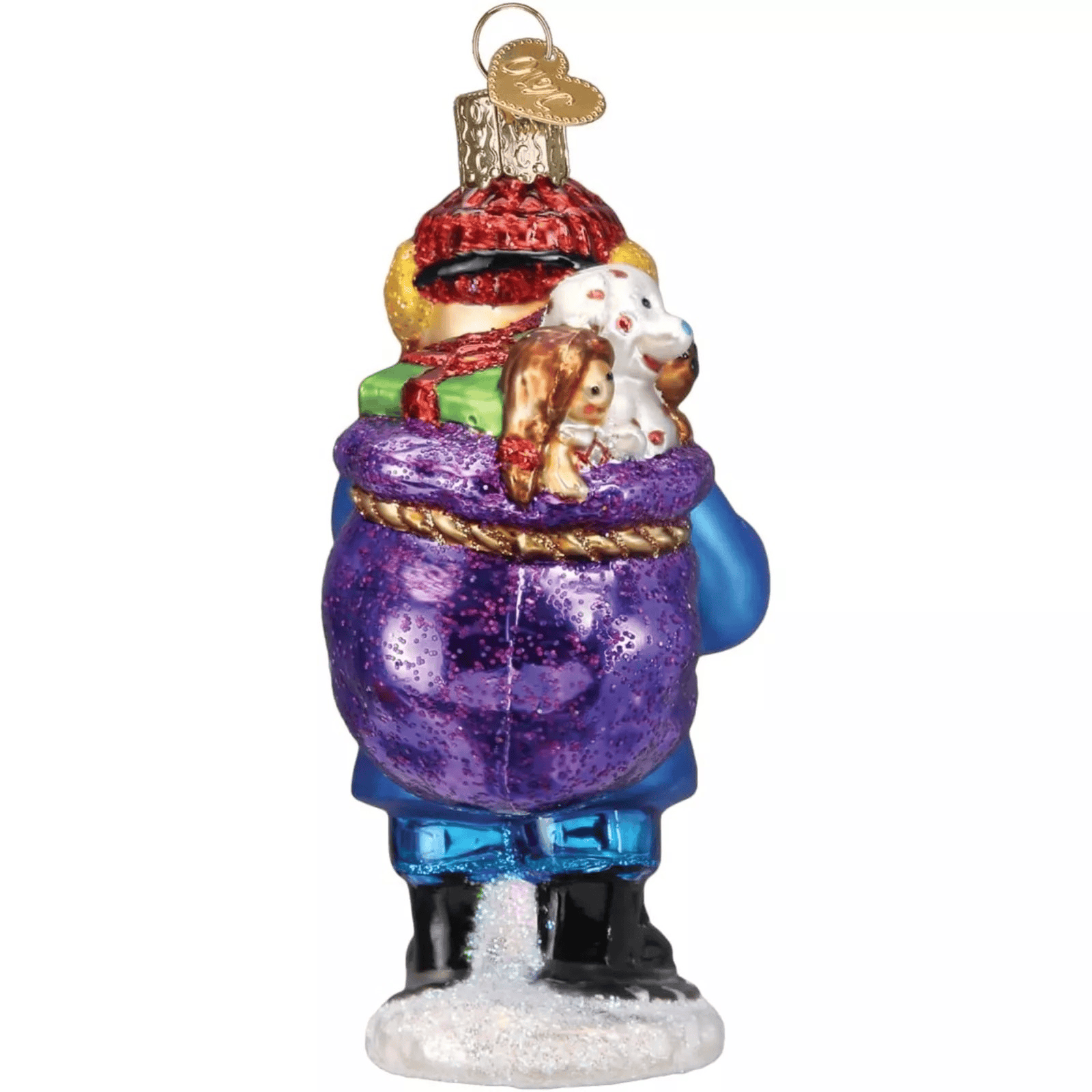 Old World Christmas Yukon Cornelius 4.5 Inch Glass Holiday Ornament 44206 w/Box - Sammi's Attic