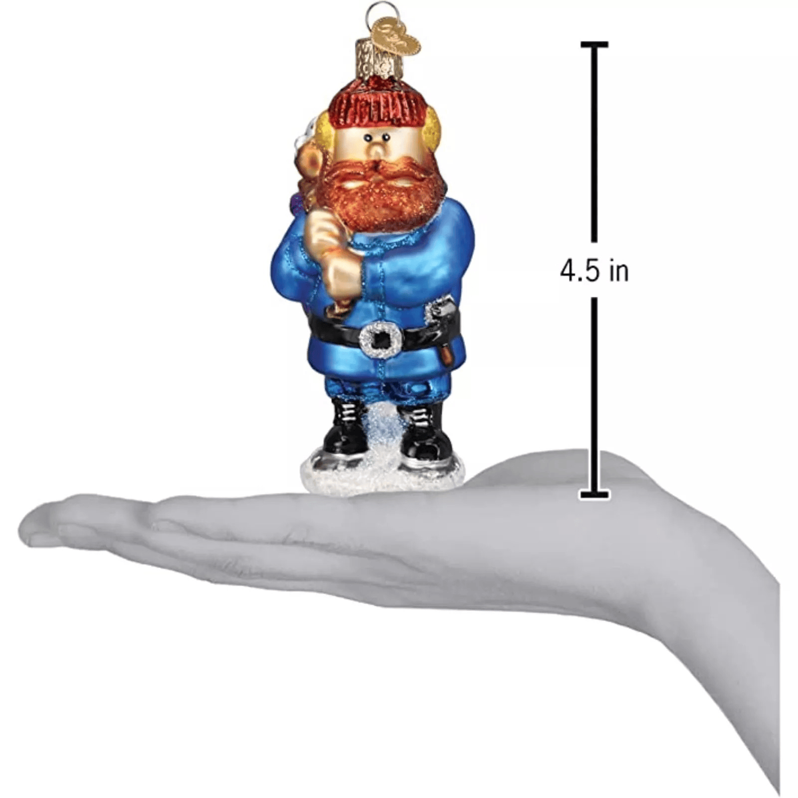 Old World Christmas Yukon Cornelius 4.5 Inch Glass Holiday Ornament 44206 w/Box - Sammi's Attic
