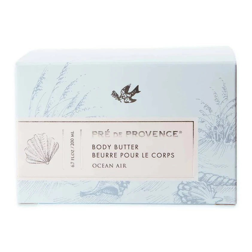 Pre De Provence Body Butter 6.7 oz Moisturizing Cream for Nourished, Soft Skin