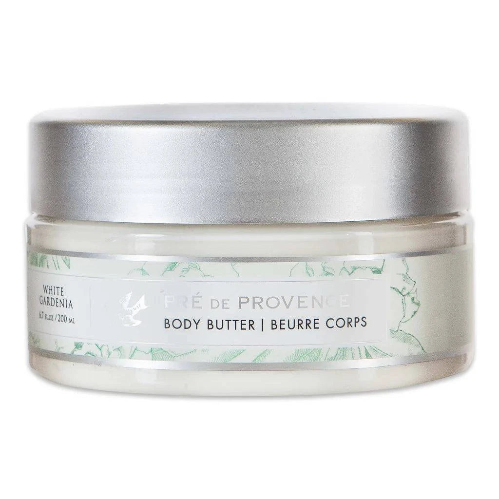 Pre De Provence White Gardenia Body Butter, Soap, and Dish Gift Box