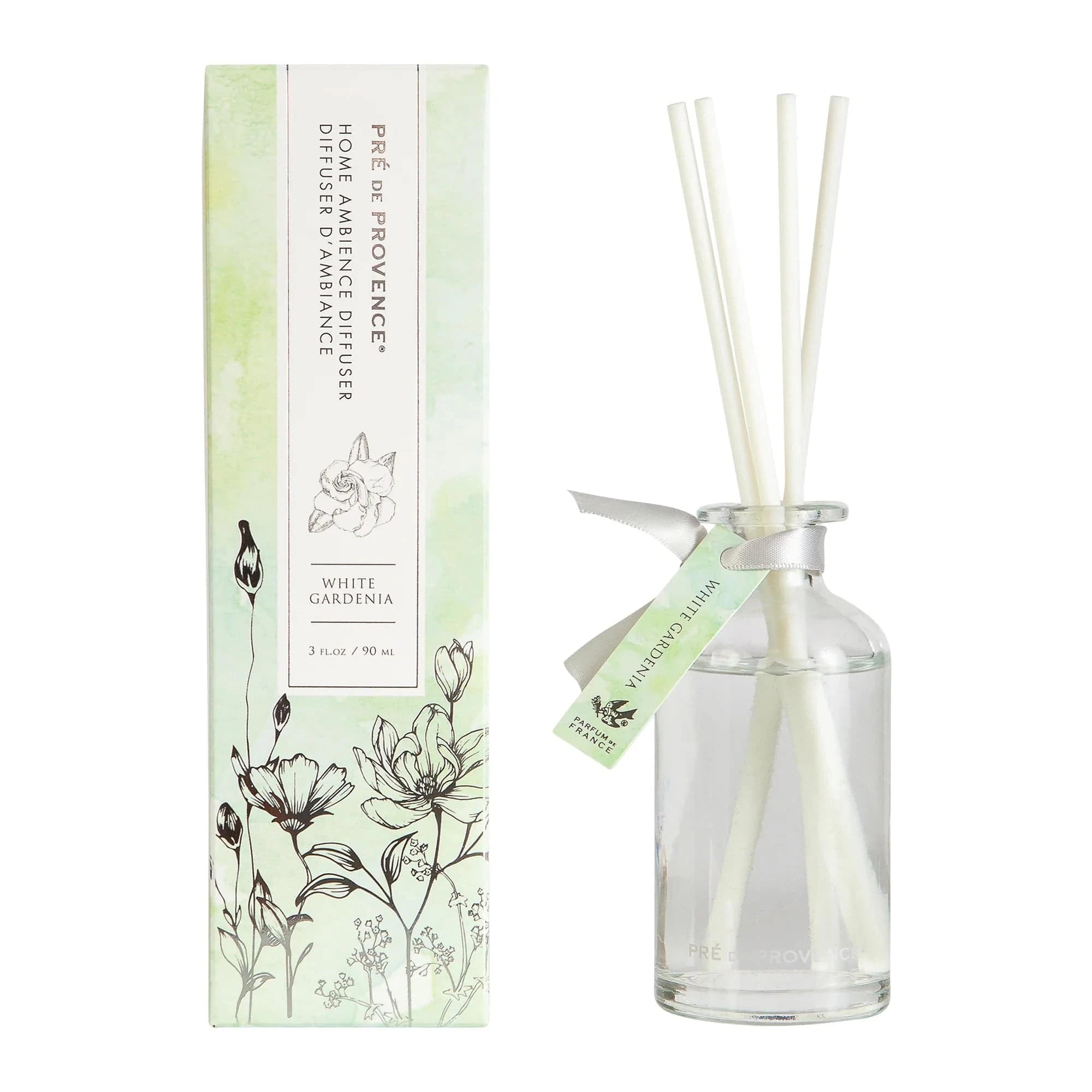 Pre De Provence Home Ambiance Diffuser White Gardenia 3 oz