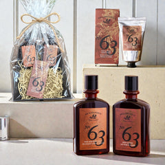 Pre De Provence No.63 Face & Beard Moisturizer, Hair & Body Wash, Lotion Gift Box