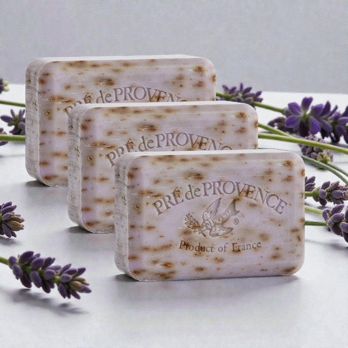 Pre De Provence Soap LAVENDER 3 Pack (250 Gram Ea.) Quad-milled
