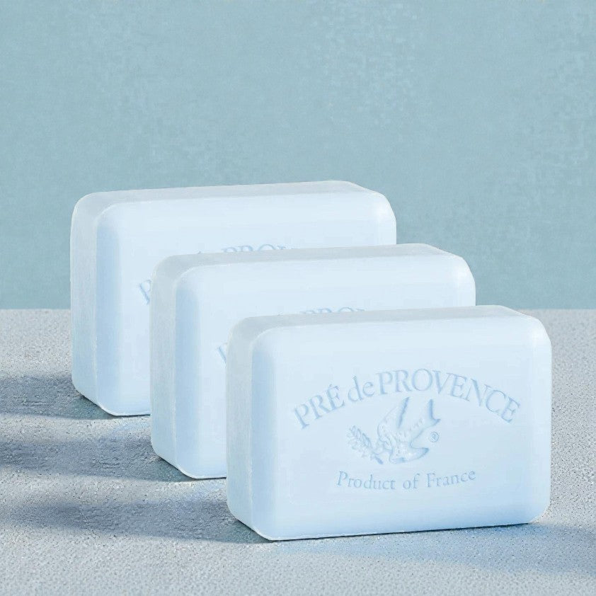 Pre De Provence Soap OCEAN AIR 3 Pack (250 Gram Ea.) Quad-milled