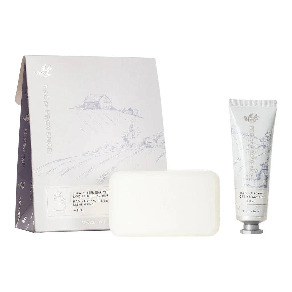 Pre De Provence Soap and Hand Cream Gift Set | Milk