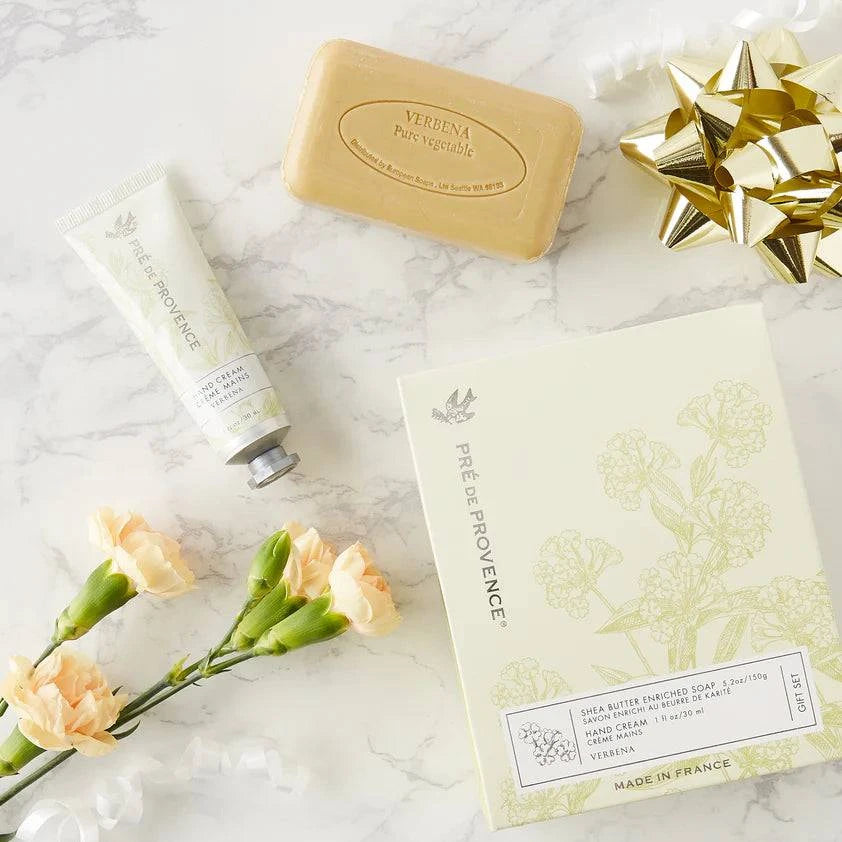 Pre De Provence Soap and Hand Cream Gift Set with Natural Fragrances and Moisturizing Care