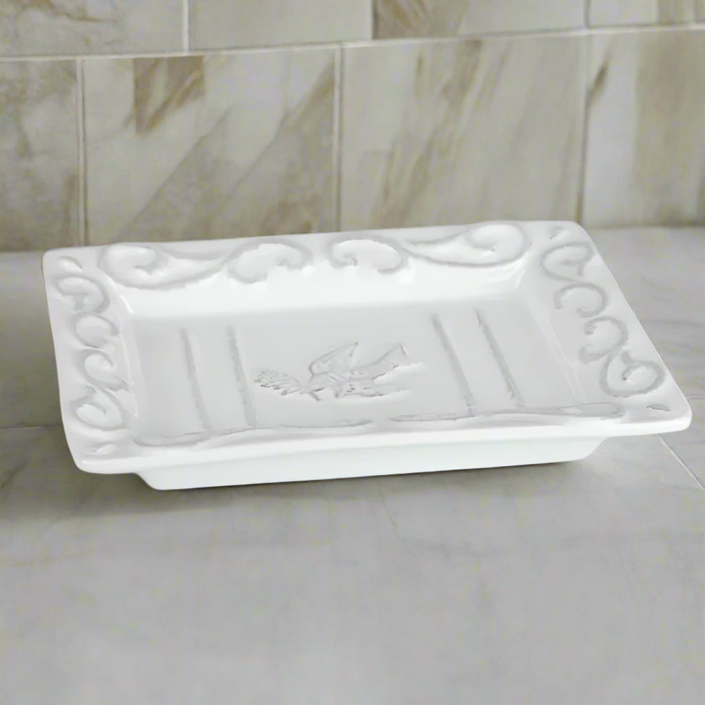 Pre De Provence Terracotta Ceramic Soap Dish
