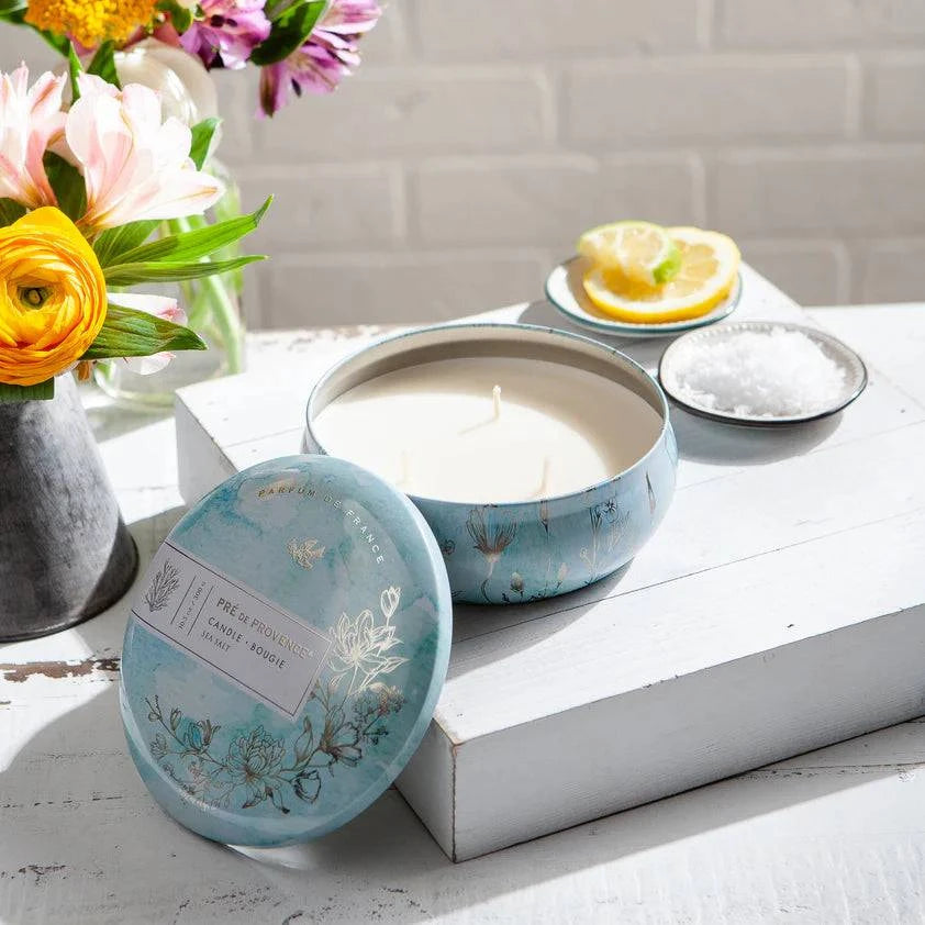 Pre De Provence Three Wick Candle 10.5 oz Signature Scented Collection