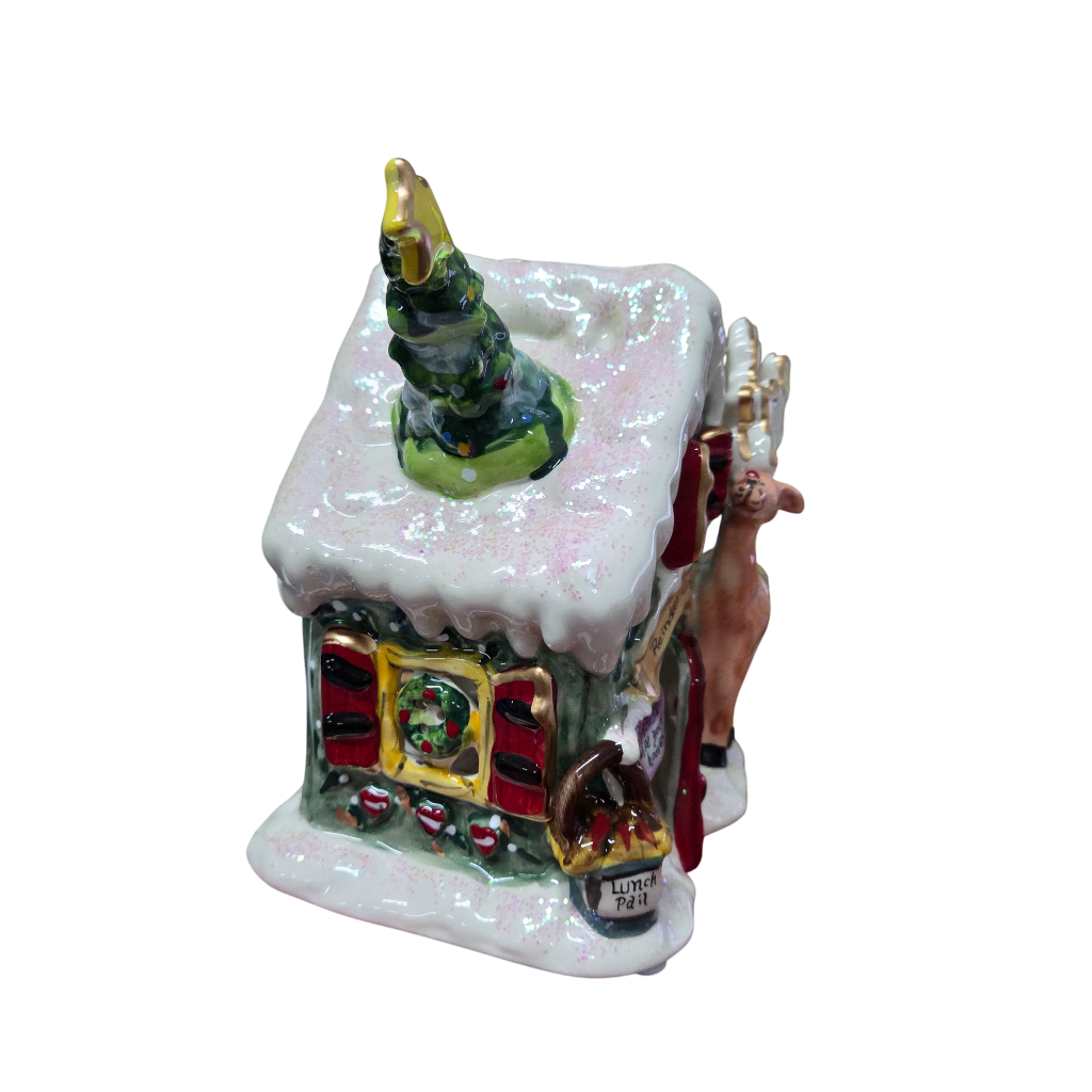 Reindeer Cottage Candle House