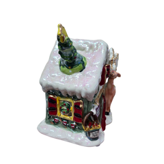 Reindeer Cottage Candle House