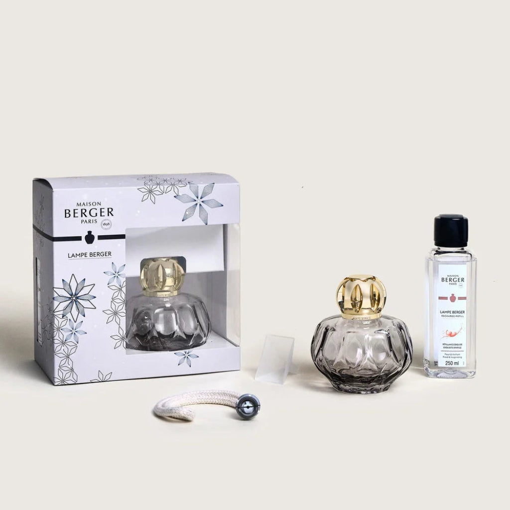 Rosalie Gray Lamp Gift Set by Maison Berger