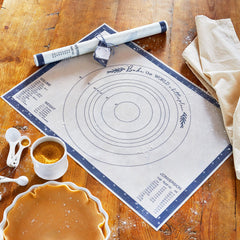 Silicone Pastry Mat | Bake the World