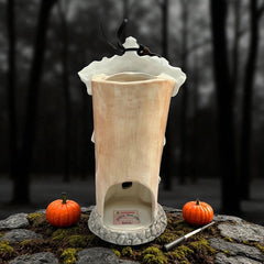 Skeleton Gate Keeper Tealight Candle House