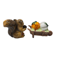 Squirrel Salt & Pepper Shaker Set