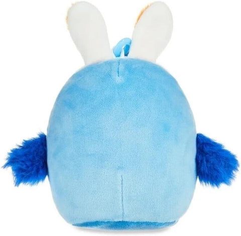 Squishmallows Bebe the Bluebird Bird Bag Clip Plush Spring Easter Bunny Ears 4" - Sammi's Attic