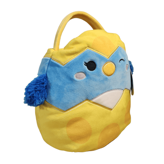 Squishmallows Bebe the Bluebird Easter Basket 10" Plush Treat Pail - Sammi's Attic