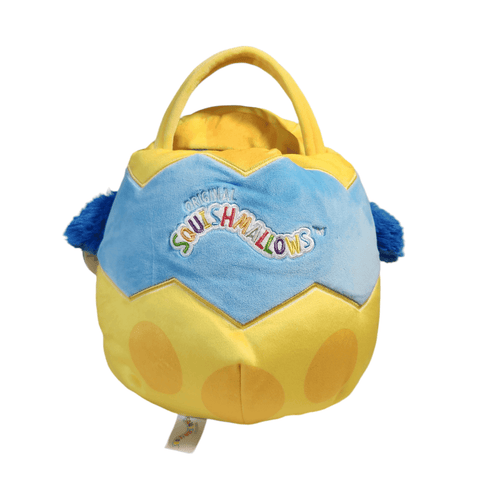 Squishmallows Bebe the Bluebird Easter Basket 10" Plush Treat Pail - Sammi's Attic