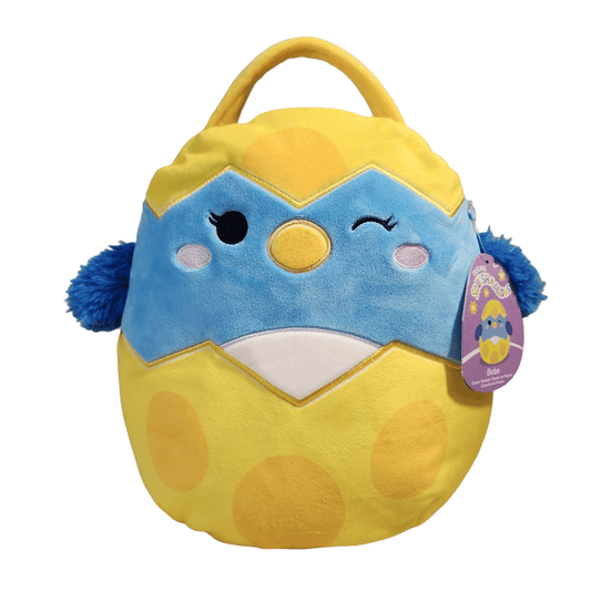Squishmallows Bebe the Bluebird Easter Basket 10" Plush Treat Pail - Sammi's Attic