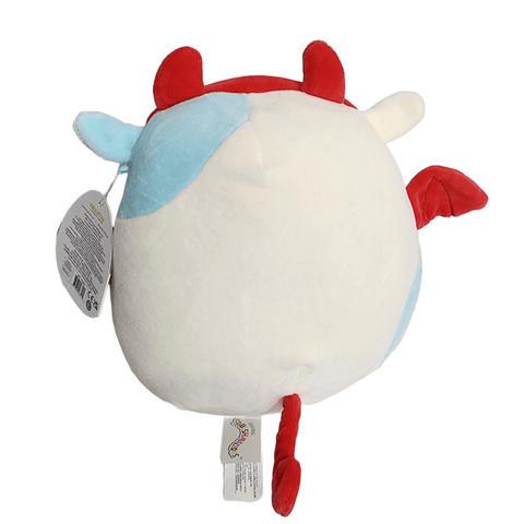 Squishmallows Belana Cow Plush with Bat Devil Costume 8” Halloween - Sammi's Attic