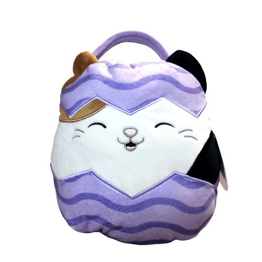 Squishmallows Cam the Cat 12-Inch Soft Huggable Plush Easter Basket - Sammi's Attic