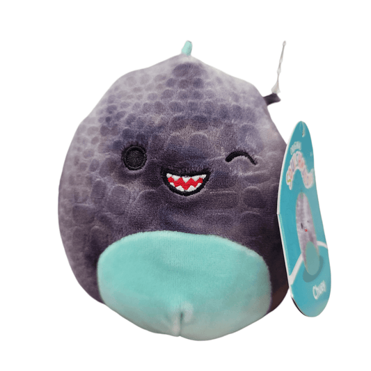 Squishmallows Chewy the Dinosaur Winking Plush Gray T-Rex Stuffed Animal 5 Inch - Sammi's Attic