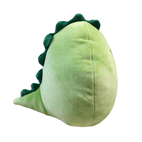 Squishmallows Danny the Dinosaur 8" Plush Green Plaid Bow Tie - Sammi's Attic