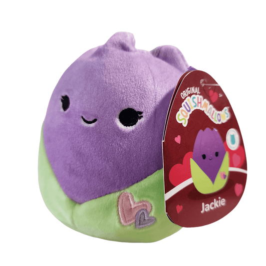 Squishmallows Jackie The Tulip Purple Flower 5” Plush Stuffed Animal Toy - Sammi's Attic