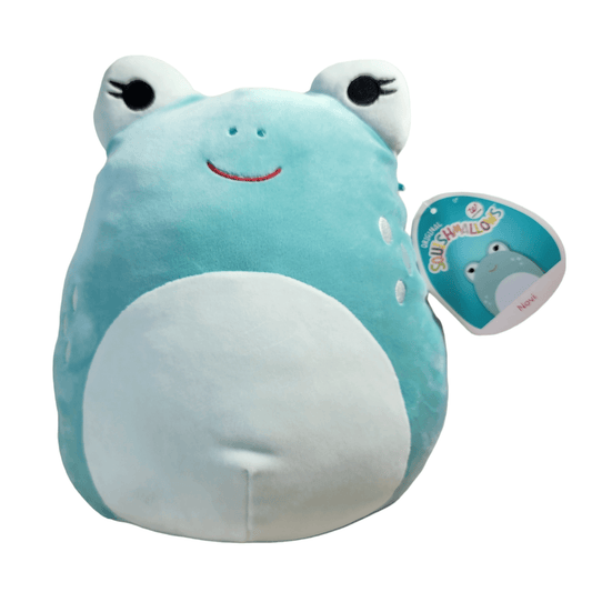 Squishmallows Novi The Frog Plush 12” Teal Green - Sammi's Attic