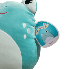 Squishmallows Novi The Frog Plush 12 in Teal Green