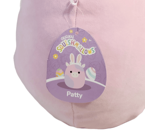 Squishmallows Patty the Cow 11" with Bunny Ears Easter Costume - Sammi's Attic