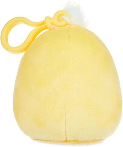 Squishmallows Plush Easter Bag Clip Triston Yellow Bird Chick 4" - Sammi's Attic