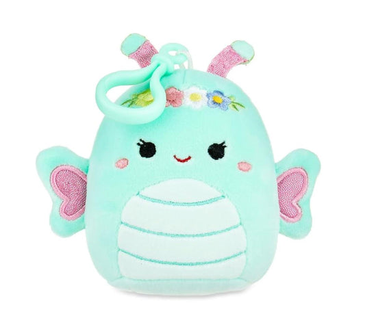 Squishmallows Reina The Butterfly 3.5 inch Clip, Easter Squad - Sammi's Attic