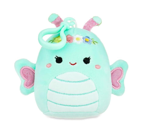 Squishmallows Reina The Butterfly 3.5 inch Clip, Easter Squad - Sammi's Attic