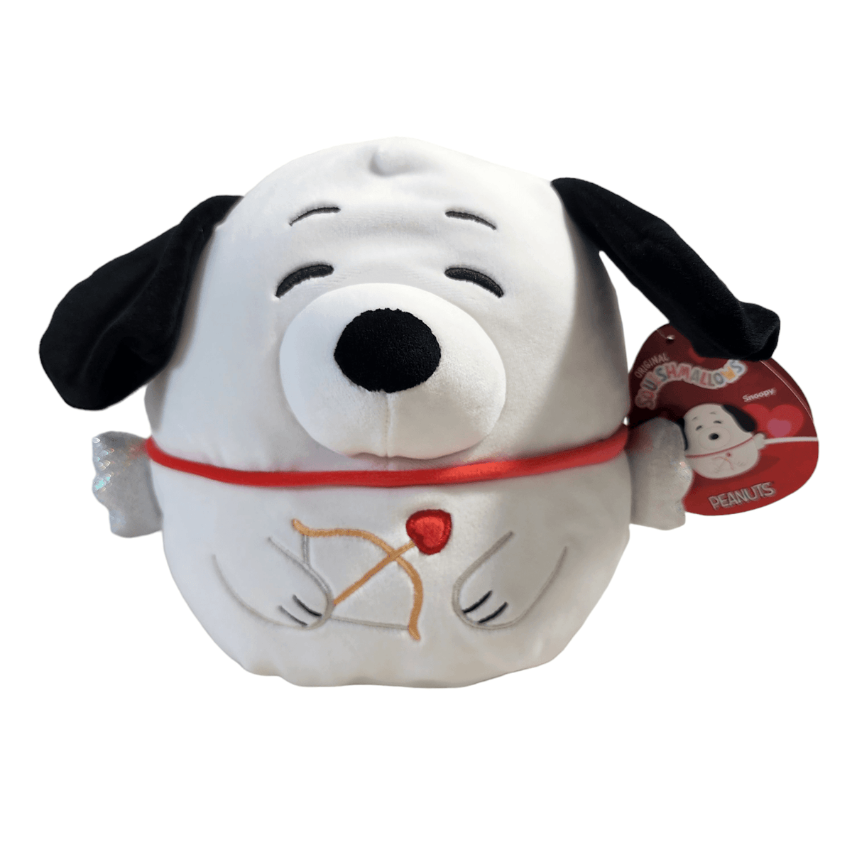 Squishmallows Snoopy Valentine Cupid 8" Plush Peanuts Valentines Day - Sammi's Attic