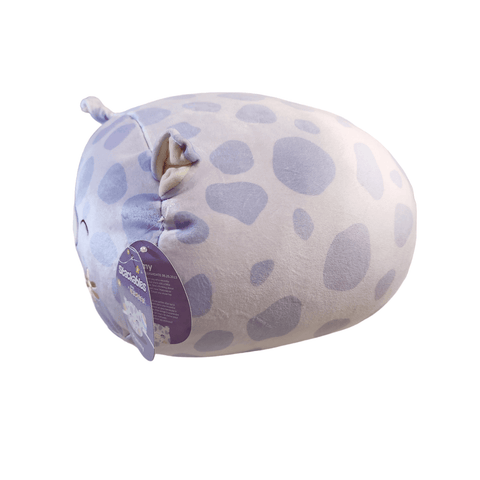 Squishmallows Stackables 12" Pammy Purple Spotted Pig Flower Embroidery - Sammi's Attic