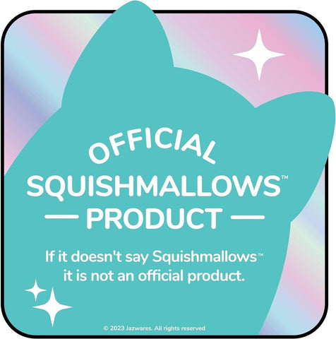Squishmallows Stackables 12" Pammy Purple Spotted Pig Flower Embroidery - Sammi's Attic