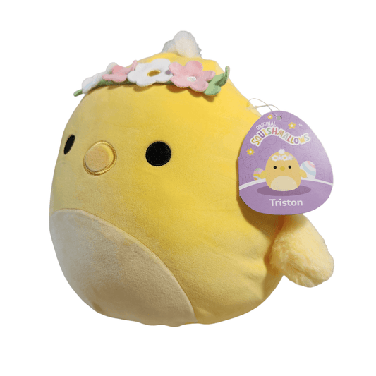 Squishmallows Triston Chicken Chick Flowers Headband 11" Easter Spring Plush - Sammi's Attic
