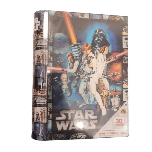 Star Wars 3D Puzzle 300 Pc Lenticular Jigsaw A New Hope Collector Metal Book Tin - Sammi's Attic