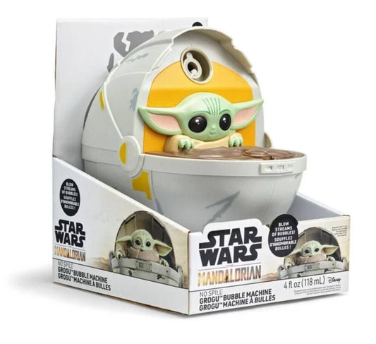 Star Wars The Mandalorian Grogu Baby Yoda No Spill Bubble Machine - Sammi's Attic