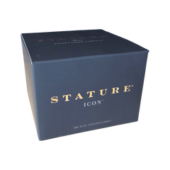 Stature Black Box Candle 16 oz | Icon