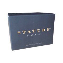 Stature Black Box Candle 16 oz | Platinum